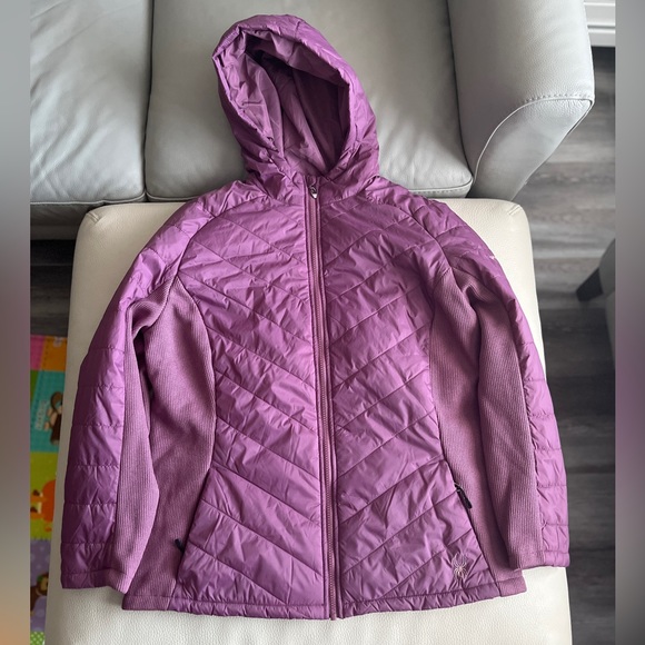 NWT - Spyder Women’s Hooded Quilted Jacket - Size XL - Picture 4 of 12